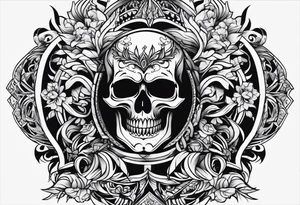 the word sin in minimalism tattoo idea