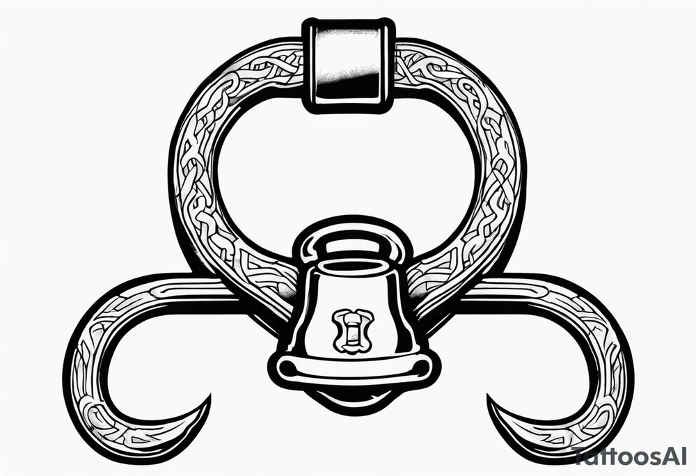 Shackle tattoo idea