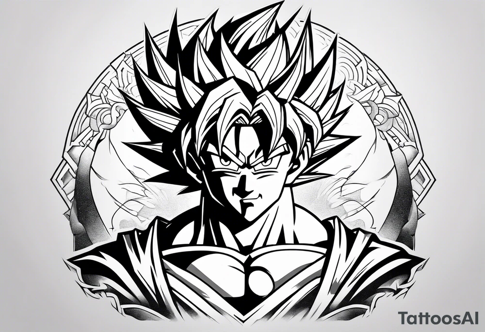 Goku dragon ball tattoo idea