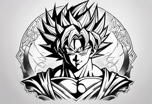 Goku dragon ball tattoo idea