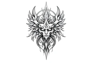 Reincarnation,majestic,powerful tattoo idea