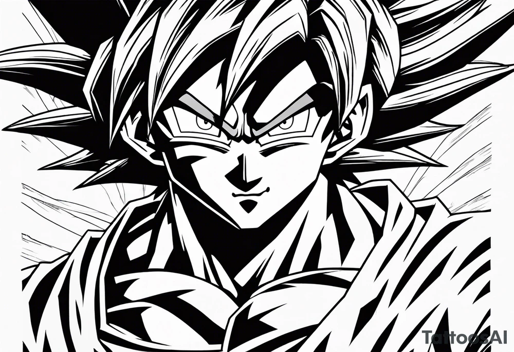 dragonball z tattoo idea