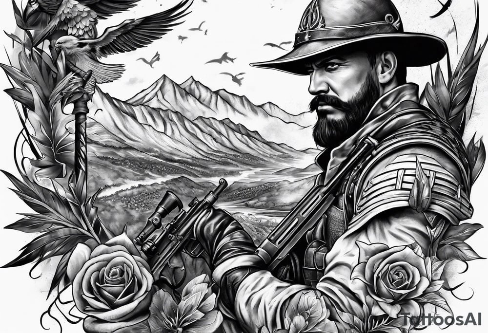 War fighting tattoo idea