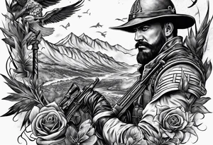 War fighting tattoo idea