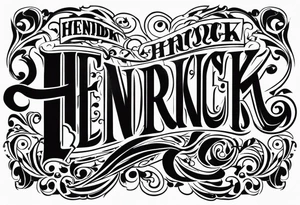 Hendricksen tattoo idea