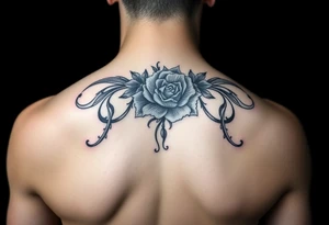 Feminine coverup tattoo idea