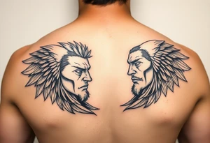 Two sons tattoo idea