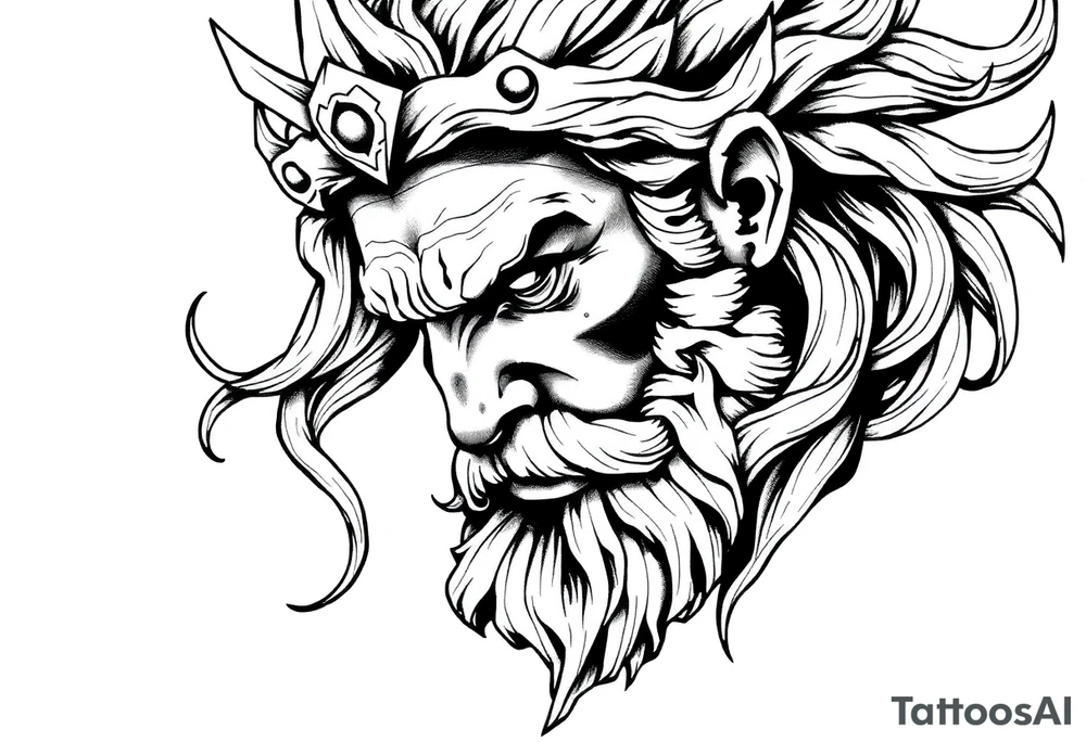 GREEK GOD tattoo idea