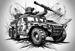 War fighting tattoo idea