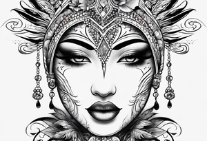 feel no pain show no emotions tattoo idea