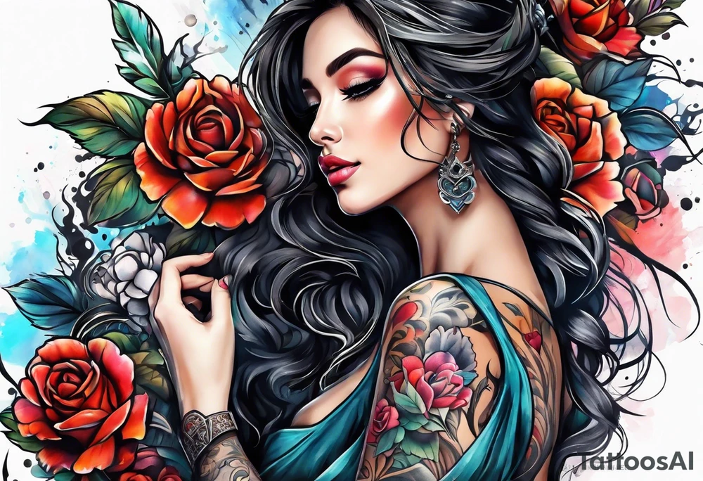 Love sexy tattoo idea