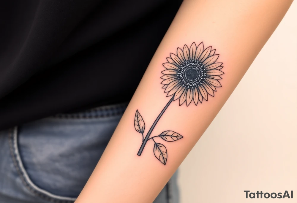 Quote
Sunflower
Paintbrush tattoo idea