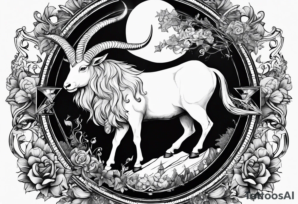 A Capricorn, who is GenX, no nonsense. tattoo idea