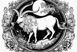 A Capricorn, who is GenX, no nonsense. tattoo idea