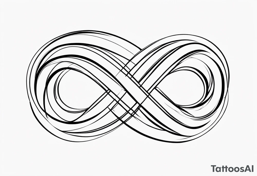 Double infinity symbol, Scottish, with tb5 inside the loop tattoo idea Double infinity symbol, Scottish, with tb5 inside the loop tattoo idea