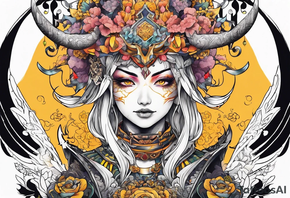Demon slayer zenitsu tattoo idea