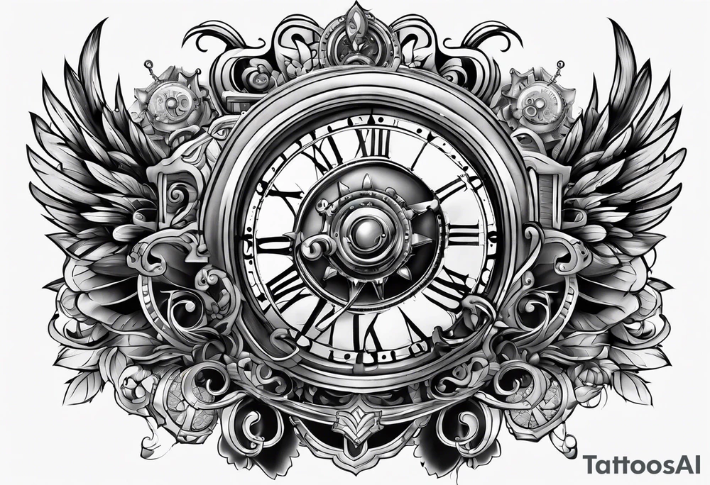 steam punk tattoo idea