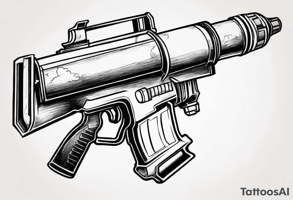 grenade launcher tattoo idea