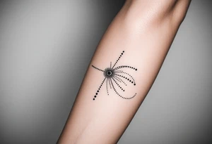 detailed system of piping tattoo idea