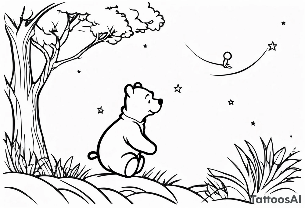 Winnie the Pooh tattoo idea