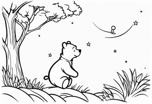 Winnie the Pooh tattoo idea