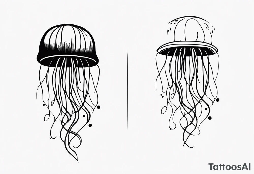 Jellyfish tattoo idea