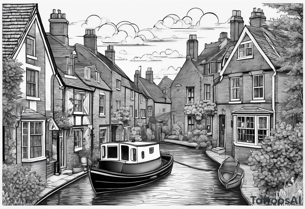 map of uk tattoo idea