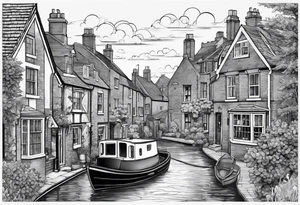 map of uk tattoo idea