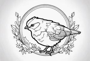 Sexy chick tattoo idea
