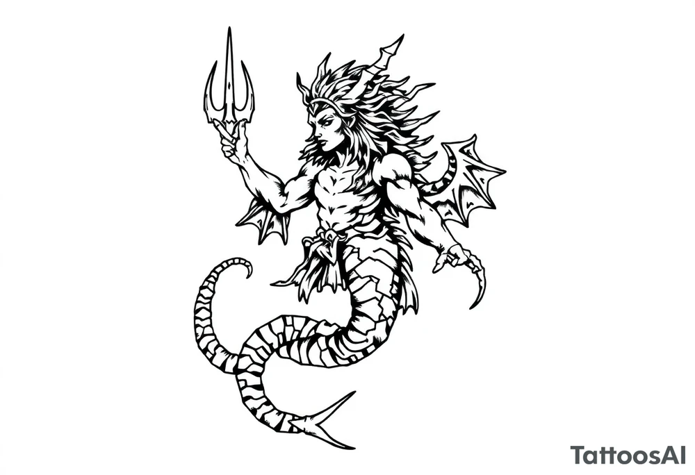 Atlantis tattoo idea
