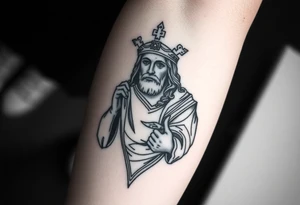 San Judas tattoo idea