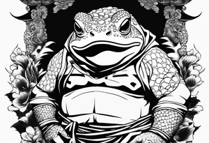 Jiraiya Naruto Gamakichi toad tattoo idea