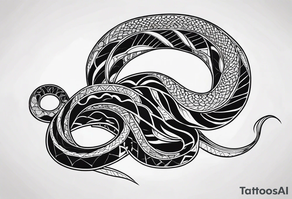 Serpent tattoo idea