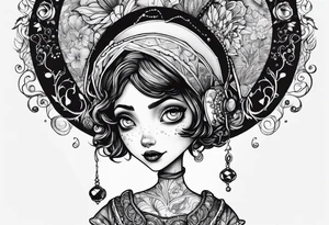 Laika coraline tattoo idea