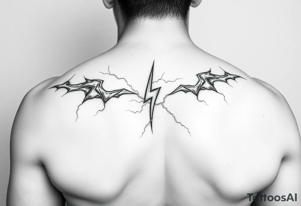 Tattoos with lightning 
On your arm tattoo idea