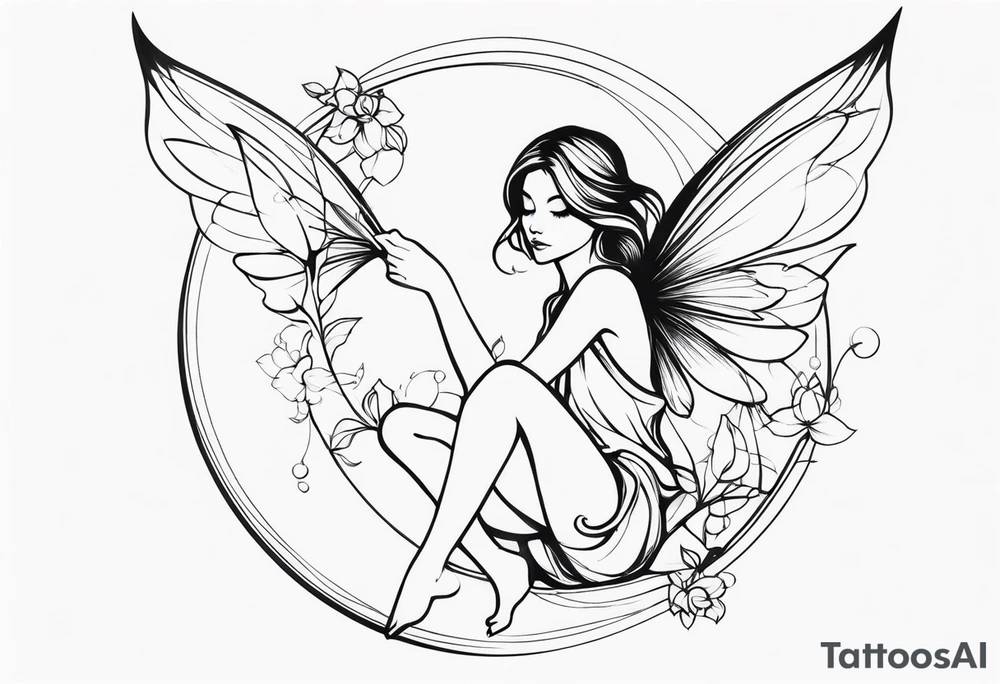 Fairy tattoo idea