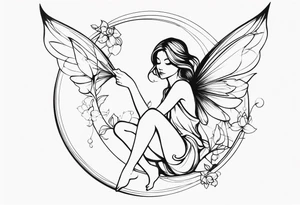 Fairy tattoo idea