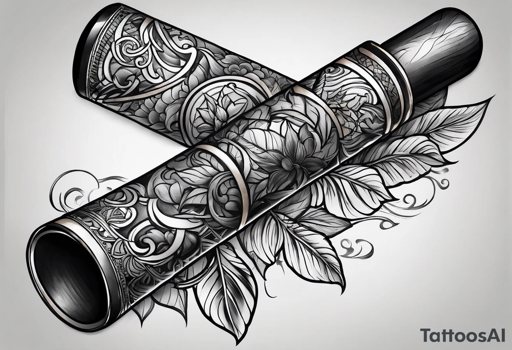 Smoking Cigars tattoo idea
