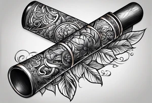 Smoking Cigars tattoo idea