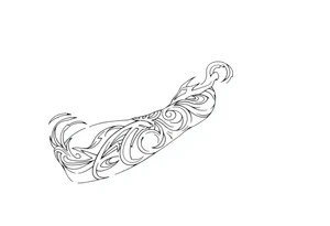 Maori style Celtic tribal sleeve tattoo idea