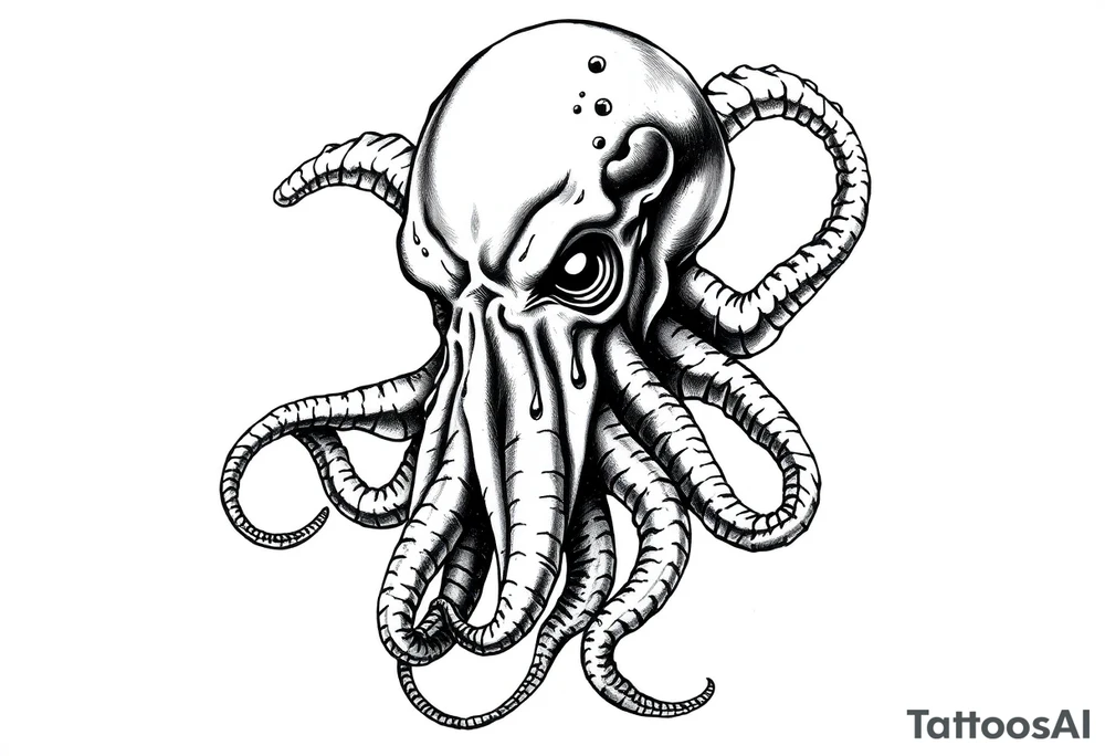 Cthulhu tattoo idea