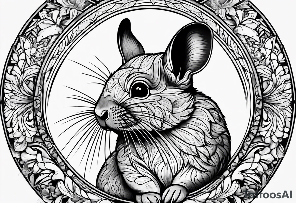 Chinchilla tattoo idea
