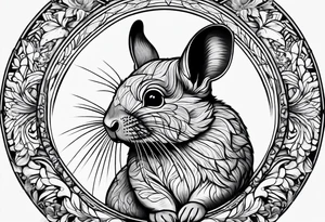 Chinchilla tattoo idea