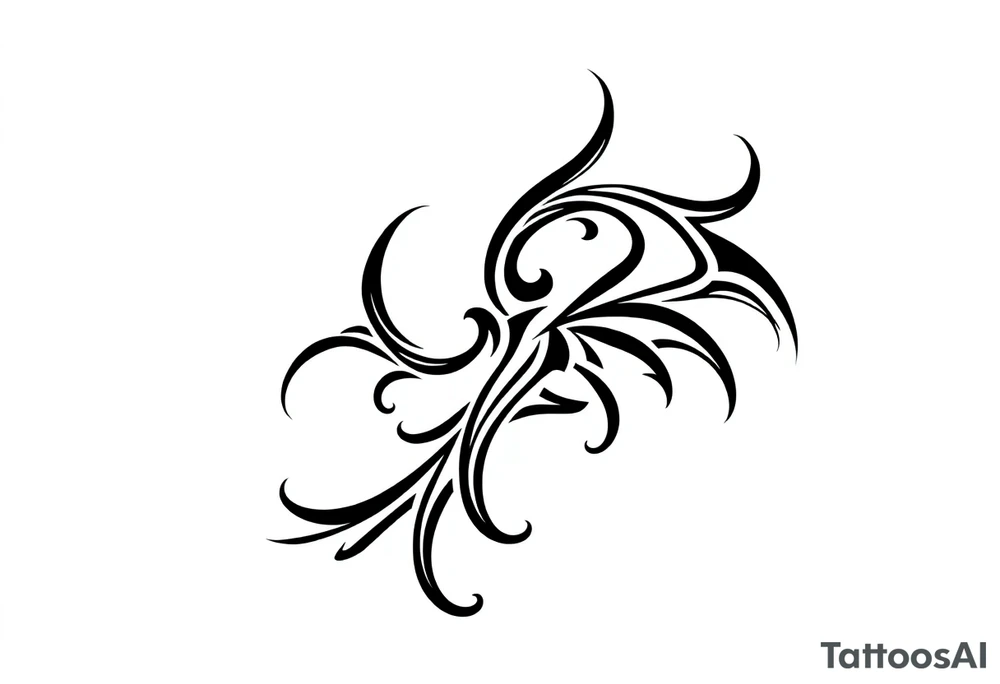 hip tattoo on the hip tattoo idea