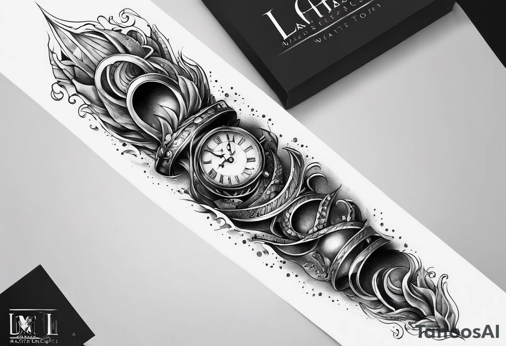 Leviathan forearm tattoo tattoo idea