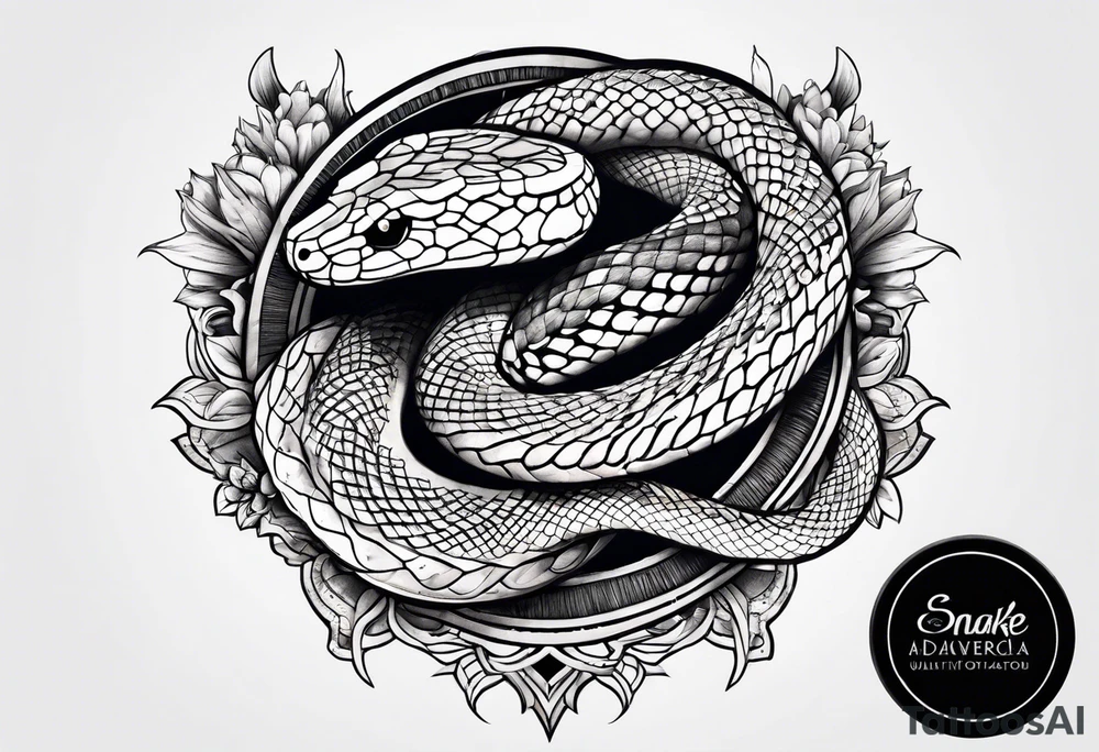 snake tattoo idea