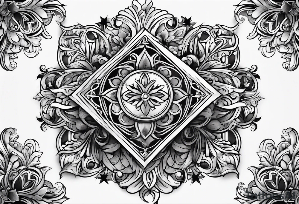 Cross tattoo idea