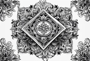Cross tattoo idea