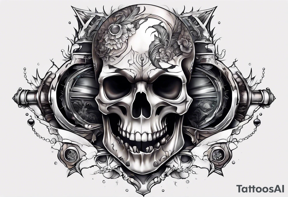 Torn skin tattoo design tattoo idea