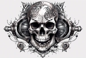 Torn skin tattoo design tattoo idea